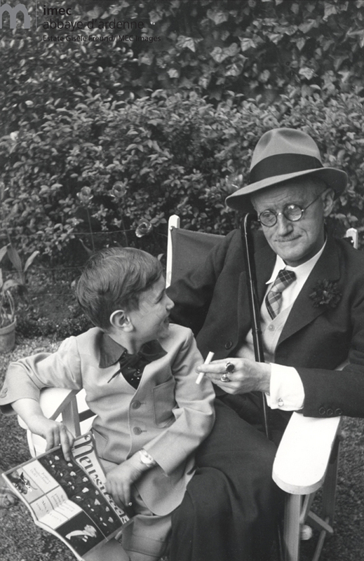 Joyce with grandson Stephen - 1938