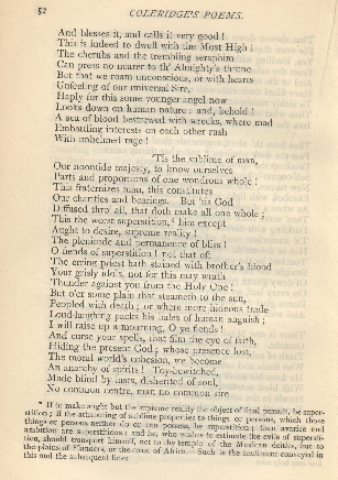 Coleridge, Poetical Works, Religious Musings Second Note