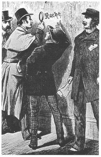 D.H. Friston's illustration for Sherlock Holmes in&nbsp;<em>A Study in Scarlet</em>