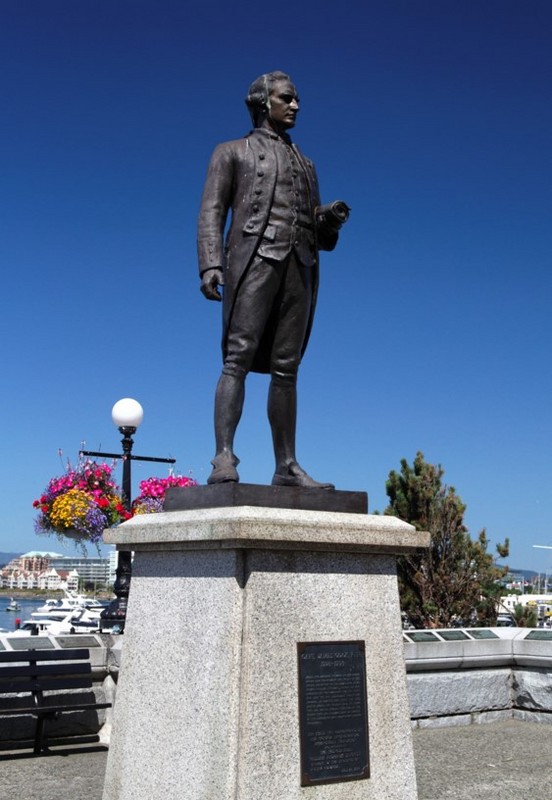 Photo of Statue of James Cook in Victoria 