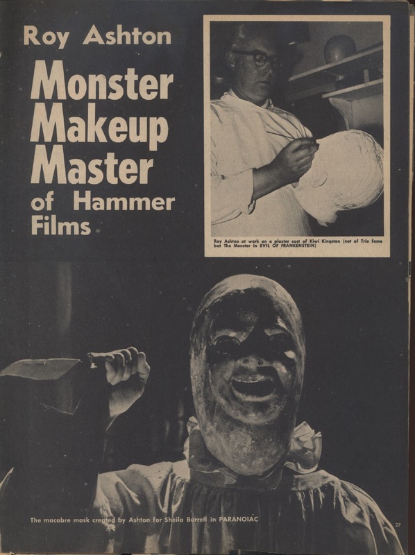 Castle of Frankenstein, Vol.2 No.4, Monster Makeup Hammer