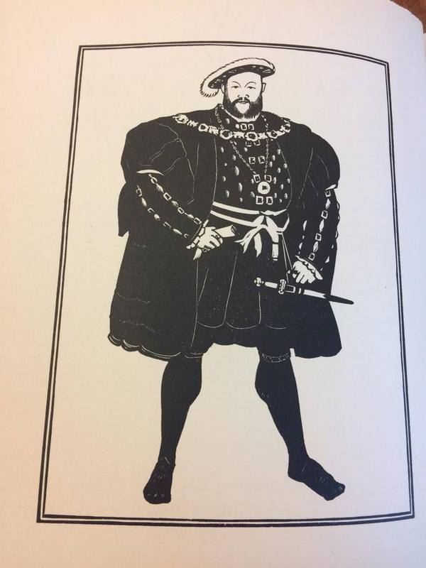 Picture of King Henry VIII from <em>The Miscellaneous Writings of King Henry VIII</em>