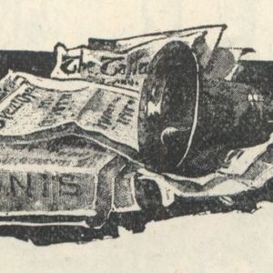 <em>The Strand Magazine</em>, volume one, "The Story of the Strand" tailpiece