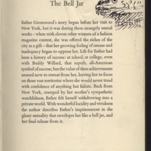 The Bell Jar Title Page
