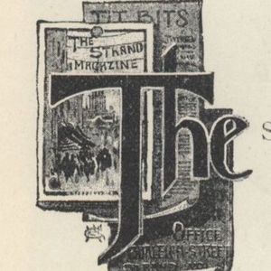 <em>The Strand Magazine</em>, volume one, "The Story of the Strand" initial
