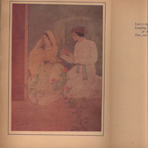 Illustration Made by Abanindo Nath Tagore for Fitzgerald's Rubaiyat Published by Leopold B.  Hill (1920)