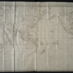 Global Map in A Voyage to the Pacific Ocean