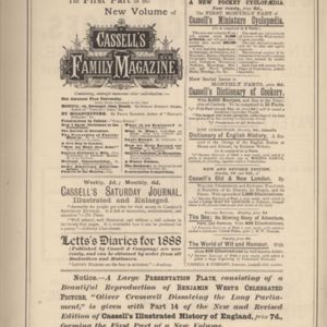9th page of advertisements in Woman's World Dec 1887