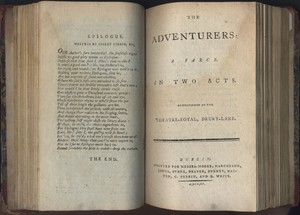 Title Page of <em>The Adventurers</em> by Edward Morris