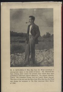 Back Cover of First Edition <em>Who Has Seen the Wind</em>