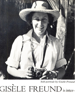 Gisèle Freund, Self-Portrait