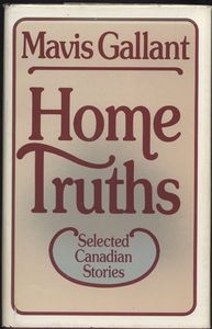 <em>Home Truths: Selected Canadian Stories</em> First Edition Cover