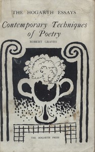Cover for Contemporary Techniques of Poetry published at the Hogarth Press