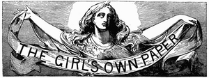 Masthead for <em>The Girl's Own Paper</em> (1880–1895)