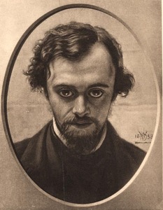 Dante Gabriel Rossetti Portrait