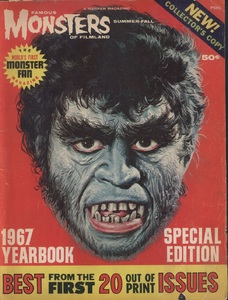 Famous Monsters, 1967 Yearbook, Cover