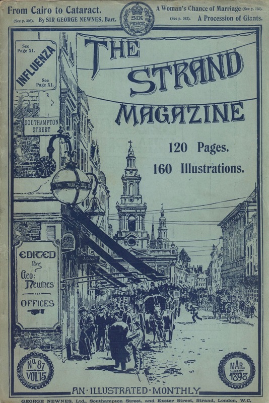 <em>The Strand Magazine</em>, issue 87 front cover