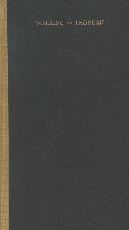 Cover of the 1914 Riverside Press edition of Thoreau's <em>Walking</em>