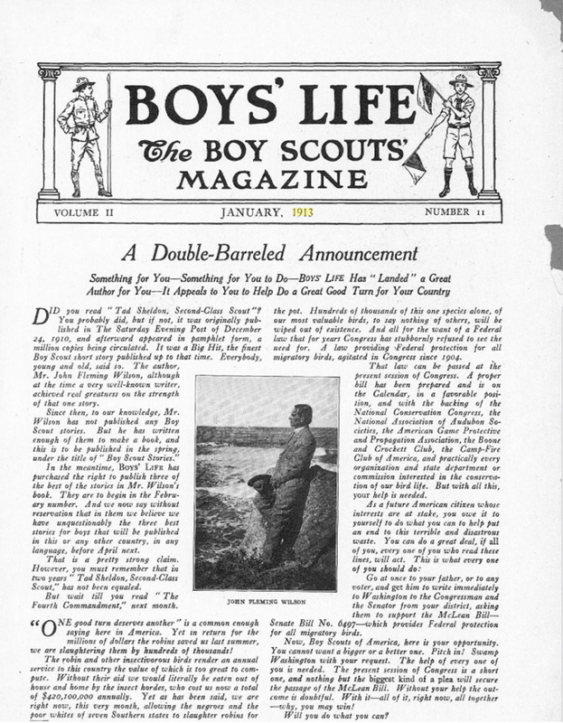 Boys' Life: The Boy Scouts' Magazine January 1913 