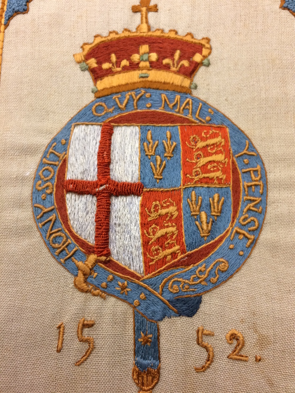 Statutes of the Order of the Garter - Embroidered Cover Statutes of the Order of the Garter - Embroidered Cover