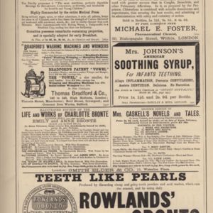 7th page of advertisements in Woman's World Dec 1887