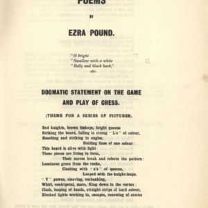 BLAST 2: Poems by Ezra Pound