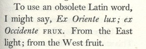 Latin text in Thoreau's <em>Walking, </em>page 39