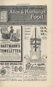 <em>The Strand Magazine</em>, issue 87, advertisements page xxi