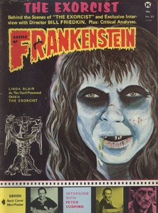 Castle of Frankenstein cover, Vol.6 No.2, Exorcist